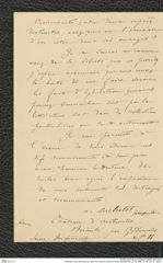 Nachlass Franz Steindachner, Brief von André Suchetet an Franz Steindachner (21.06.1888), Inv.Nr. 527.01, Seite 2